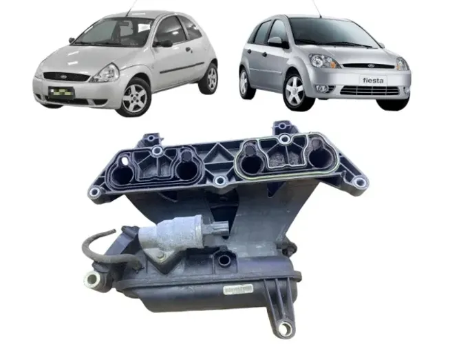 Coletor de Admissão Ford Ka Fiesta 1.0 03 À 13 2900307649