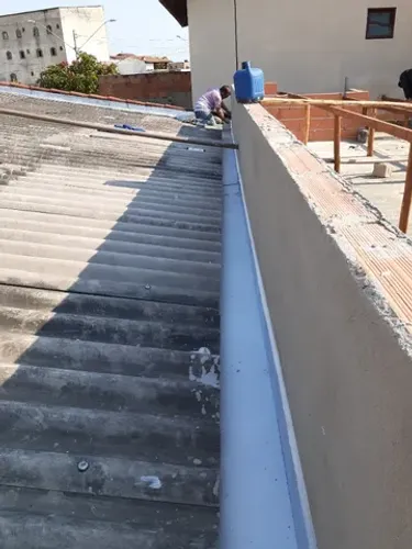 Instalação de calha