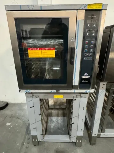 Forno Combinado 6gns C-max6 Gourmet Pratica trifásico 380w NOvo