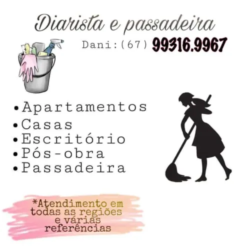 Diarista e passadeira 