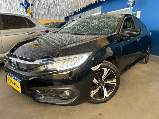 Honda Civic Touring 1.5 Turbo ano 2018 - Teto Solar