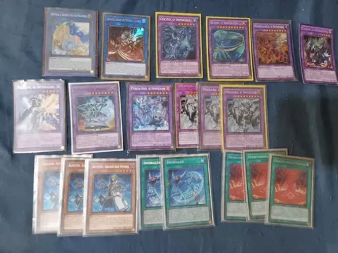 Yugioh!!! Deck Invoked Com 20 Cartas