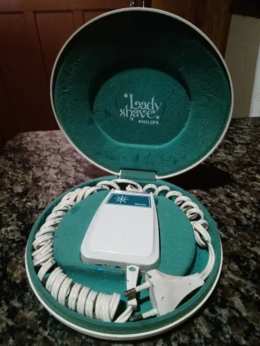 Depilador antigo Lady Shave da Philips