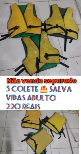 Colete salva vidas( entrego Sorocaba e Votorantim)