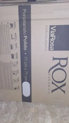 OPORTUNIDADE! Porcelanato BEGE Via Rosa 71x71*