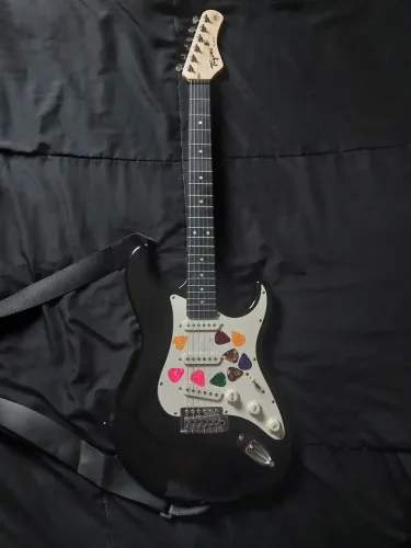 Kit Guitarra Tagima Tg500 + Pedaleira M-VAVE Tank-G