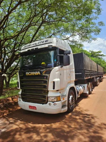 Scania R420 6x4 Highine Bug leve com retarder