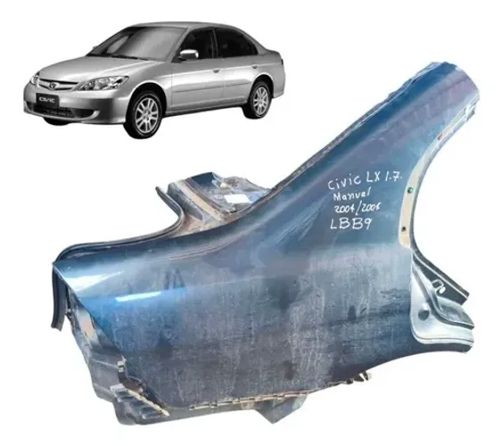 Lateral Traseira Direita Honda Civic 2001 A 2006