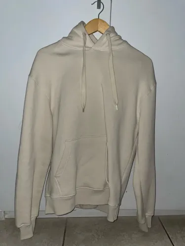 Moletom com capuz Bershka Bege - TAM: M