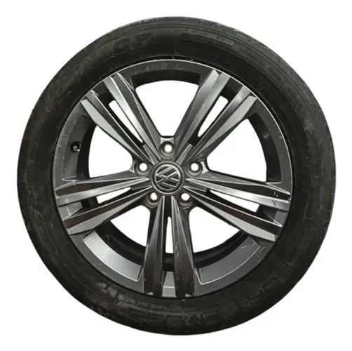 Roda Pneu Meia Vida Aro 17 Volkswagen Jetta Rline 1.4t 2019