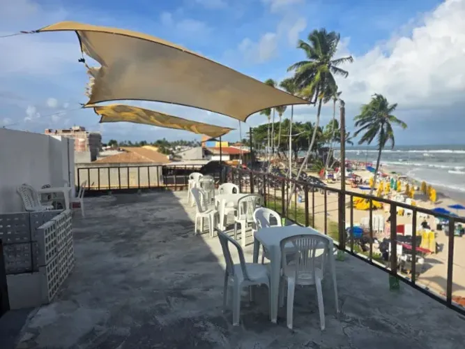 Casa 3 andares, pé na areia no Caribe brasileiro