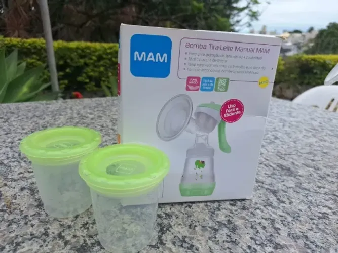 Conjunto de potes vidro especiais para leite materno