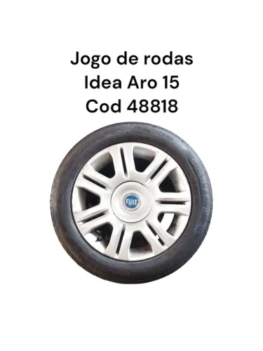 Jogo de rodas Idea Aro 15 Cod 48818
