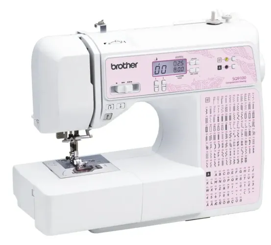 Máquina de costura brother 9100 rosa