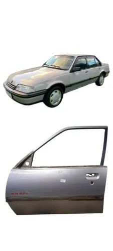 Porta Dianteira Esquerda Chevrolet Monza Tubarão Gl 1995 Dianteira Esquerda Cinza