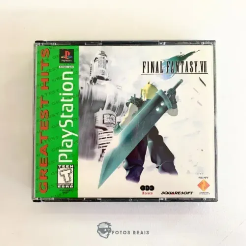 JOGO FINAL FANTASY VII SEMINOVO - PS1