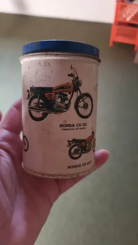 Lata Decorativa Honda CG 125 e CB 400