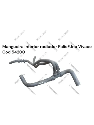 Mangueira Inferior Radiador Palio/uno Vivace Cod 54200
