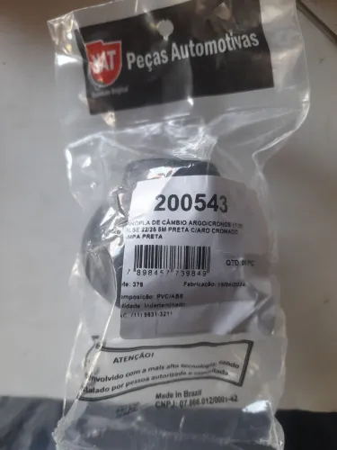 Vendo manopla do câmbio de Marcha. Serve em fiat argo cronos pulse 17/25 