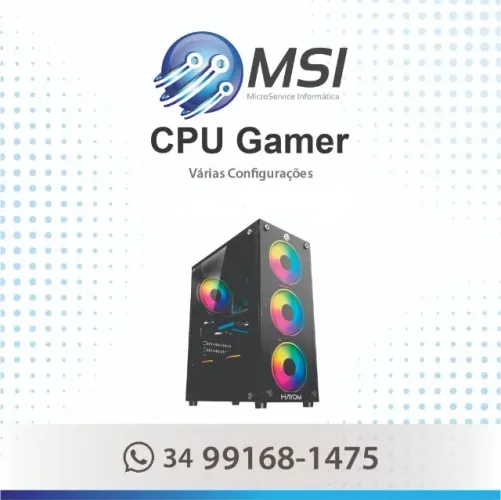 cpu gamer i5 9400 com 16 gigas e ssd 512 placa de video rx580