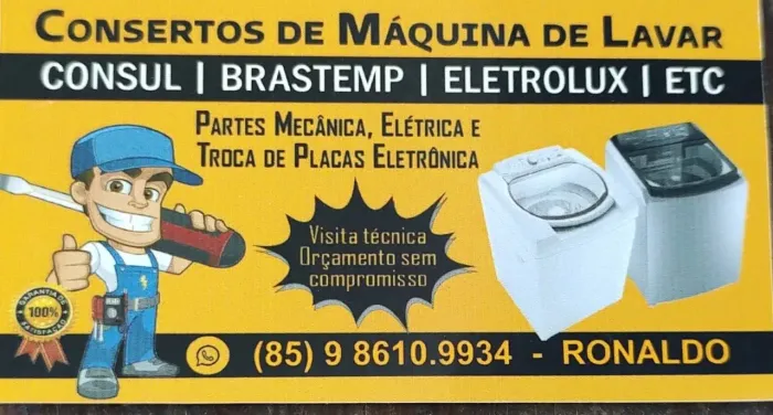 Conserto em máquina de lavar roupa 