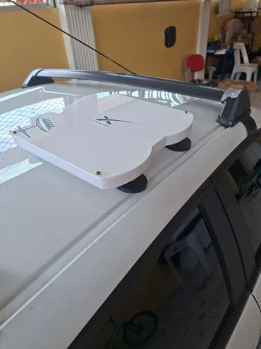 Antena Starlink para internet via satélite - Nova