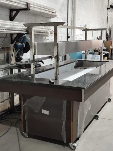 Self-Service Super Premium com Sistema de Banho Maria - Fabricado em Aço Inox