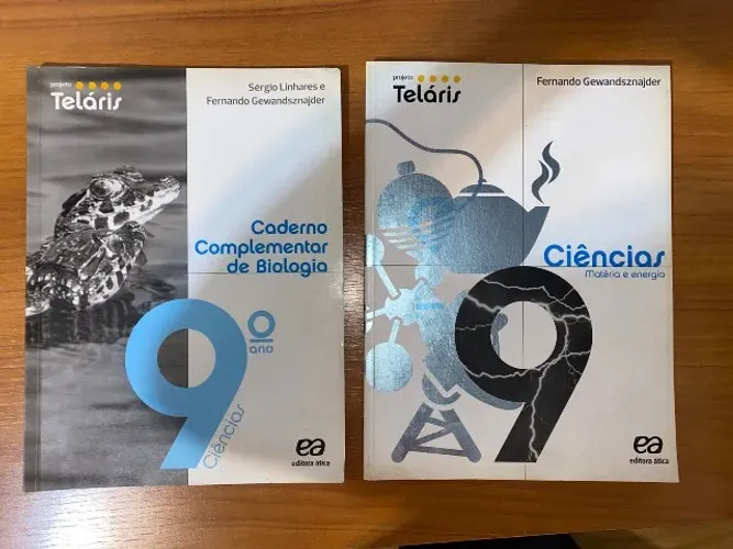 Livro Ciências 9º Ano - Projeto Teláris