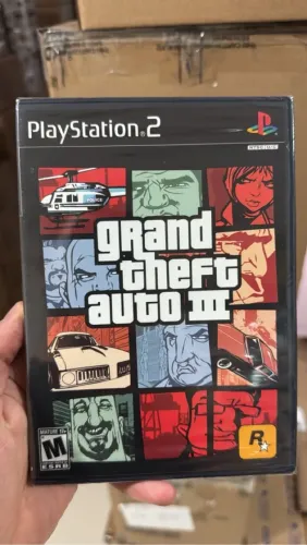 GTA 3 Ps2 Original Lacrado