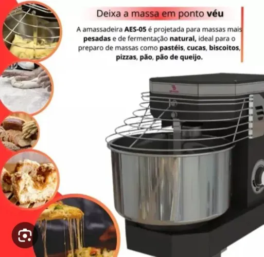 NZ. Amassadeira espiral 5kg BRAESI