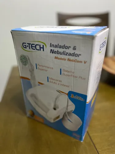 Inalador e Nebulizador G-Tech NebCom V