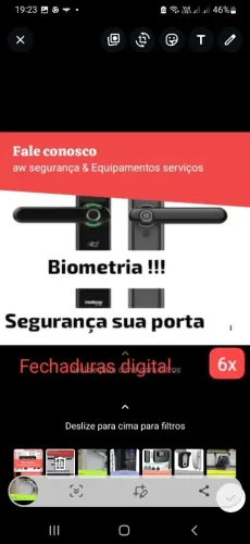 Fechaduras digital biometria 