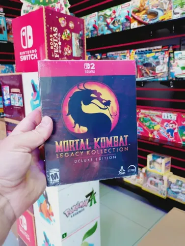 Mortal Kombat Legacy Kollection Deluxe Edition Nintendo Switch 2 - Mídia Física - Lacrado