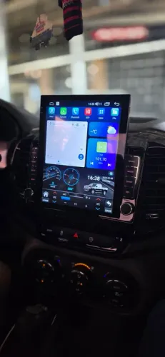 Central Multimídia Android tesla fiat toro