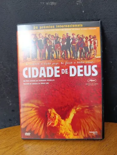 DVD CIDADE DE DEUS - FERNANDO MEIRELLES - MIDIA DOURADA RARIDADE 
