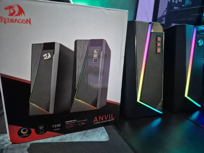 Caixa de som para pc redragon anvil