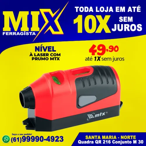 Nivel à Laser Com Prumo Mtx