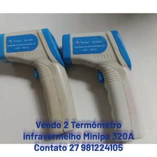 VENDO 02 Termômetros infravermelhos MINIPA MT 320A