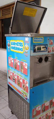 Máquina de Sorvete Sorvetes Italianinha 