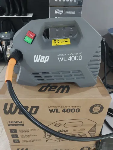 Lavadora de alta pressão WL4000 1950Psi Profissional indução Wap(Loja)