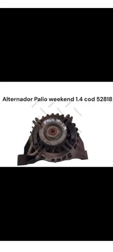Alternador Palio Weekend 1.4 - Código 52818