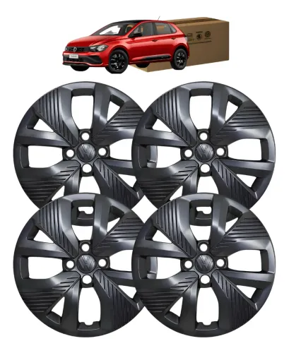 Calotas polo track 15 4x100, originais zero!!!