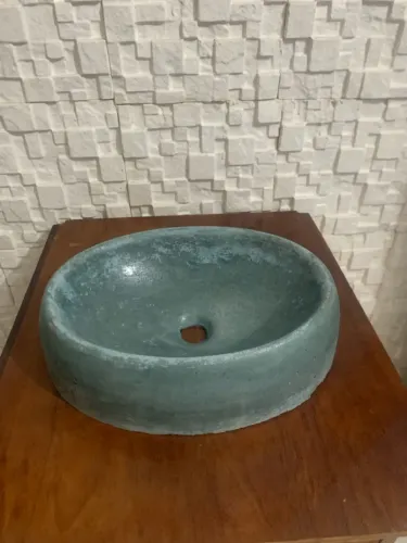 Cuba de concreto de sobrepor