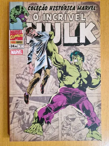 Coleção histórica Marvel-O incrível Hulk volumes 1 e 2
