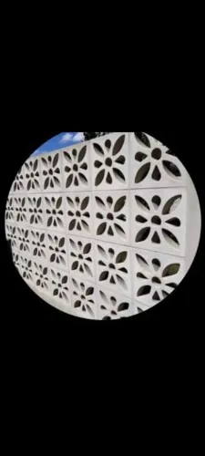 Blocos de Concreto Vazados ( cobogós) Decorativos em forma de Flor  - Flores