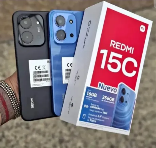 Xiaomi Redmi 15C 4GB RAM 256GB Tela 6.9 Dual SIM Lacrado Capa Pelicula Entrega Gratis