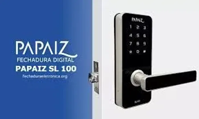 Fechadura Digital Papaiz SL 100