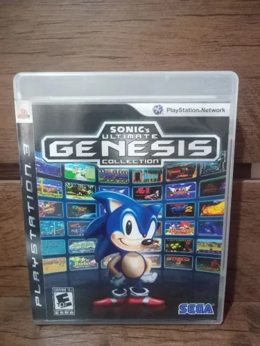 Jogo Sonic Ultimate Genesis Collection Ps3 Midia Física 