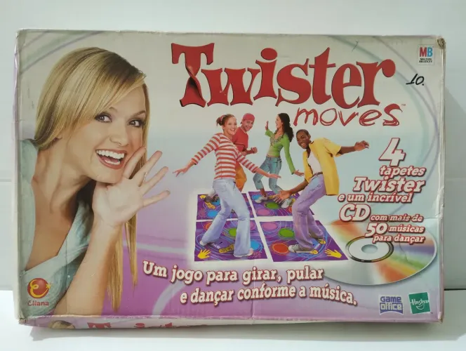 Jogo Twister Moves da Eliana, Oficial Hasbro Completo (novo)