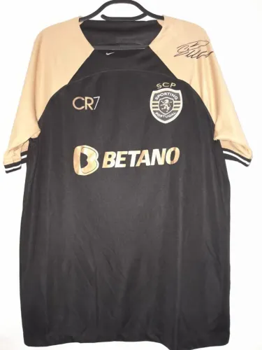 Camisa Sporting Special Edition CR7 #7 Cristiano Ronaldo Autografada Certificada